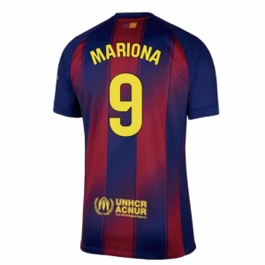 Koszulka Piłkarska FC Barcelona Mariona #9 2025-26 Domowa Męska