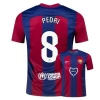 Koszulka Piłkarska FC Barcelona Pedri #8 2023-24 x Karol G Domowa Męska