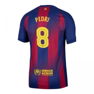 Koszulka Piłkarska FC Barcelona Pedri #8 2025-26 Champions League Domowa Męska