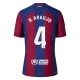 Koszulka Piłkarska FC Barcelona R. Araujo #4 2023-24 Domowa Męska