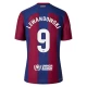 Koszulka Piłkarska FC Barcelona Robert Lewandowski #9 2023-24 Domowa Męska