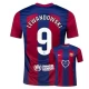 Koszulka Piłkarska FC Barcelona Robert Lewandowski #9 2023-24 x Karol G Domowa Męska