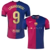 Koszulka Piłkarska FC Barcelona Robert Lewandowski #9 2024-25 Coldplay Domowa Męska