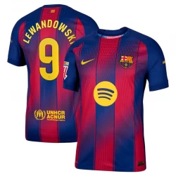 Koszulka Piłkarska FC Barcelona Robert Lewandowski #9 2025-26 Domowa Męska
