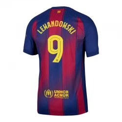 Koszulka Piłkarska FC Barcelona Robert Lewandowski #9 2025-26 UCL Domowa Męska