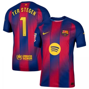 Koszulka Piłkarska FC Barcelona Ter Stegen #1 2025-26 Domowa Męska