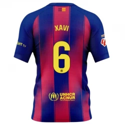 Koszulka Piłkarska FC Barcelona Xavi #6 2025-26 Domowa Męska