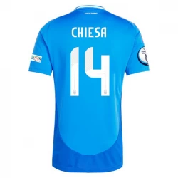 Koszulka Piłkarska Federico Chiesa #14 Włochy Mistrzostwa Europy 2024 Domowa Męska