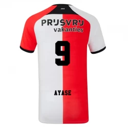 Koszulka Piłkarska Feyenoord Ayase #9 2024-25 Domowa Męska