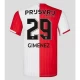 Koszulka Piłkarska Feyenoord Gimenez #29 2023-24 Domowa Męska