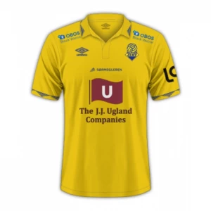 Koszulka Piłkarska FK Jerv 2023-24 Domowa Męska