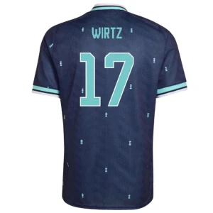 Koszulka Piłkarska Florian Wirtz #17 Niemcy Mistrzostwa Świata 2026 Wyjazdowa Męska