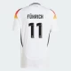Koszulka Piłkarska Fuhrich #11 Niemcy Mistrzostwa Europy 2024 Domowa Męska