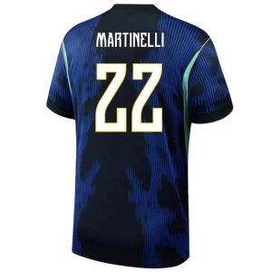 Koszulka Piłkarska Gabriel Martinelli #22 Brazylia Mistrzostwa Świata 2026 Wyjazdowa Męska