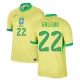 Koszulka Piłkarska Galeno #22 Brazylia Copa America 2024 Domowa Męska