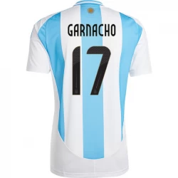 Koszulka Piłkarska Garnacho #17 Argentyna Copa America 2024 Domowa Męska