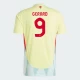 Koszulka Piłkarska Gerard #9 Hiszpania Mistrzostwa Europy 2024 Wyjazdowa Męska