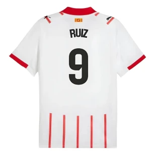 Koszulka Piłkarska Girona FC Ruiz #9 2025-26 Domowa Męska