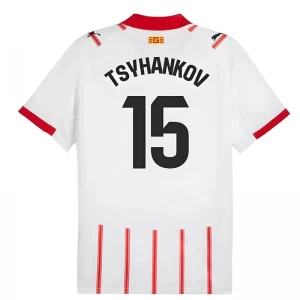 Koszulka Piłkarska Girona FC Tsyhankov #15 2025-26 Domowa Męska