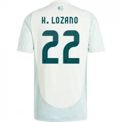 Koszulka Piłkarska H. Lozano #22 Meksyk Copa America 2024 Wyjazdowa Męska