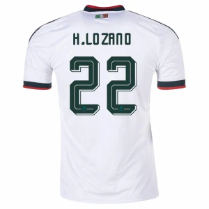 Koszulka Piłkarska H. Lozano #22 Meksyk Mistrzostwa Świata 2026 Wyjazdowa Męska
