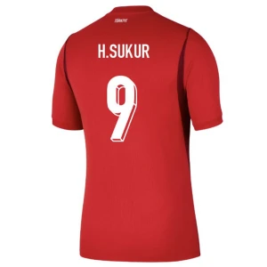 Koszulka Piłkarska H. Sukur #9 Turcja Mistrzostwa Świata 2026 Domowa Męska