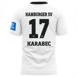 Koszulka Piłkarska Hamburger SV Karabec #17 2024-25 Domowa Męska