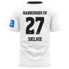 Koszulka Piłkarska Hamburger SV Selke #27 2024-25 Domowa Męska