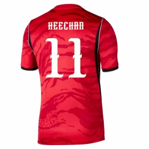 Koszulka Piłkarska Heechan #11 Korea Południowa Mistrzostwa Świata 2026 Domowa Męska