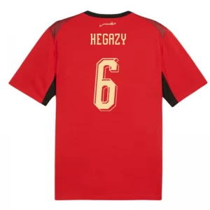Koszulka Piłkarska Hegazy #6 Egypt Mistrzostwa Świata 2026 Domowa Męska