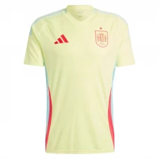 Koszulka Piłkarska Hiszpania Mistrzostwa Europy 2024 Wyjazdowa Męska