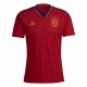 Koszulka Piłkarska Hiszpania Mistrzostwa Świata 2022 Domowa Męska