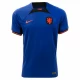 Koszulka Piłkarska Virgil van Dijk #4 Holandia Mistrzostwa Świata 2022 Wyjazdowa Męska