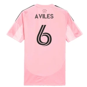 Koszulka Piłkarska Inter Miami CF Aviles #6 2025-26 Domowa Męska