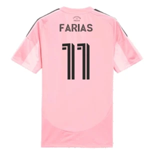 Koszulka Piłkarska Inter Miami CF Farias #11 2025-26 Domowa Męska