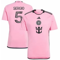 Koszulka Piłkarska Inter Miami CF Sergio #5 2024-25 Domowa Męska