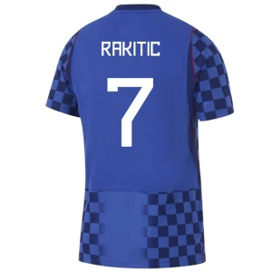 Koszulka Piłkarska Ivan Rakitic #7 Chorwacja Mistrzostwa Świata 2026 Wyjazdowa Męska