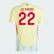 Koszulka Piłkarska J. Navas #22 Hiszpania Mistrzostwa Europy 2024 Wyjazdowa Męska