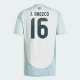 Koszulka Piłkarska J. Orozco #16 Meksyk Copa America 2024 Wyjazdowa Męska