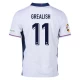 Koszulka Piłkarska Jack Grealish #11 Anglia Mistrzostwa Europy 2024 Domowa Męska