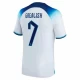 Koszulka Piłkarska Jack Grealish #7 Anglia Mistrzostwa Świata 2022 Domowa Męska