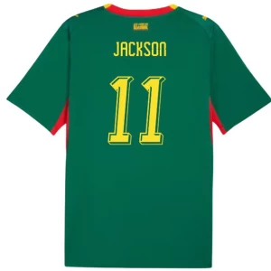 Koszulka Piłkarska Jackson #11 Senegal Mistrzostwa Świata 2026 Wyjazdowa Męska