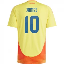 Koszulka Piłkarska James Rodríguez #10 Kolumbia Copa America 2024 Domowa Męska