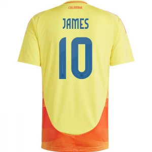 Koszulka Piłkarska James Rodríguez #10 Kolumbia Copa America 2024 Domowa Męska