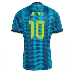 Koszulka Piłkarska James Rodríguez #10 Kolumbia Mistrzostwa Świata 2026 Wyjazdowa Męska