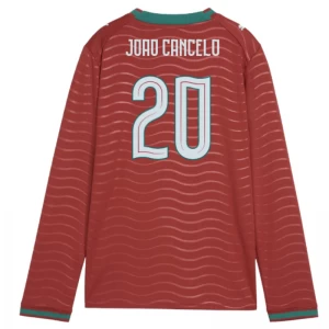 Koszulka Piłkarska Joao Cancelo #20 Portugalia Mistrzostwa Świata 2026 Domowa Męska Długi Rękaw