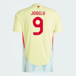 Koszulka Piłkarska Joselu #9 Hiszpania Mistrzostwa Europy 2024 Wyjazdowa Męska