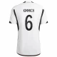 Koszulka Piłkarska Joshua Kimmich #6 Niemcy Mistrzostwa Świata 2022 Domowa Męska