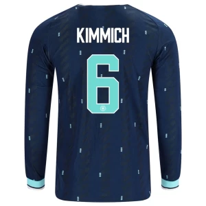 Koszulka Piłkarska Joshua Kimmich #6 Niemcy Mistrzostwa Świata 2026 Wyjazdowa Męska Długi Rękaw