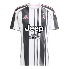 Koszulka Piłkarska Juventus FC 2025-26 Sponsor Domowa Męska